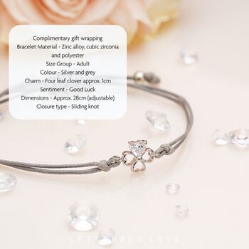 You Got This Bracelet | Clover Bracelet, 3 of 7