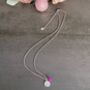Pink Charm Necklace, thumbnail 2 of 4