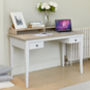 Ridley Grey Desk Dressing Table, thumbnail 1 of 5