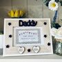 Personalised Dad Daddy Photo Frame Father's Day, thumbnail 11 of 12
