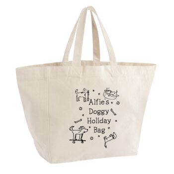 Personalised Doggy Holiday Bag, 2 of 2