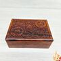 Floral Steampunk Wooden Box, thumbnail 4 of 6