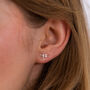 Sterling Silver Dragon Fly Earrings, thumbnail 1 of 5