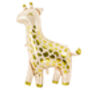 40' Cream Gold Giraffe Party Balloon, thumbnail 2 of 3