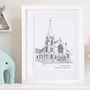 Personalised Christening Venue Sketch Gift, thumbnail 5 of 10