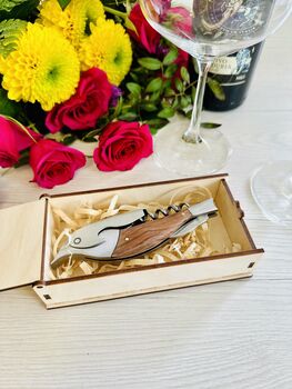 Bird Luxury Personalised Wine Opener, 5 of 9