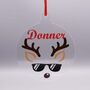 Personalised Christmas Tree Disc Bauble, Various Styles, thumbnail 5 of 10