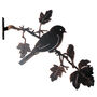 Recycled Iron Bird Silhouette Garden Art, thumbnail 2 of 5
