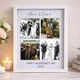 Personalised Photo Multiple Glass 3D Printed Frame A4, thumbnail 3 of 4