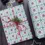 Patchwork Star Paper Fibre Wrapping Paper Set, thumbnail 7 of 12