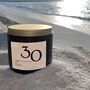 Any Age Birthday Gift Personalised Candle, Natural Wax, thumbnail 3 of 3