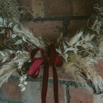 Handmade Dried Christmas Wreath, 4 of 6