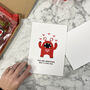 Funny You Are Annoying But I Love You Valentine's Card, thumbnail 2 of 5