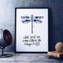 What Good Are Wings Without The Courage To Fly? Print, thumbnail 2 of 4
