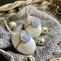 Goose Egg With Quail Feathers And Personalised Wax Seal, thumbnail 6 of 9