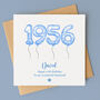 Personalised 70th Birthday Card – 1955/1956, thumbnail 1 of 4