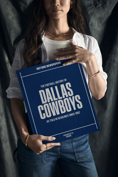 Dallas Cowboys Personalised Gift Newspaper Book, 10 of 12