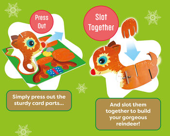 Build Your Own Personalised Reindeer, 2 of 9