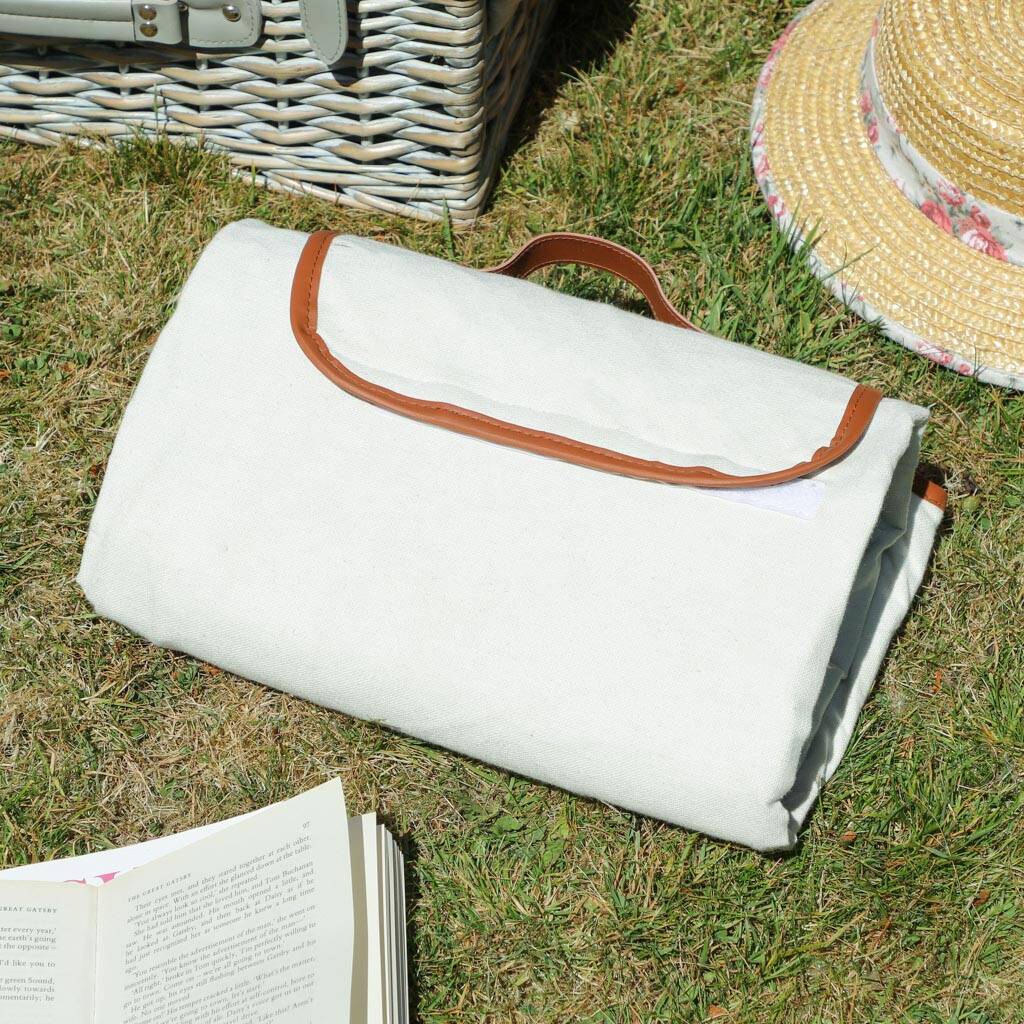 personalised family folding picnic blankets by dibor