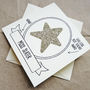 Personalised Teacher 'Gold Star Award' Thank You Card, thumbnail 1 of 3