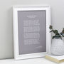 Personalised My Words Print Typewriter Style, thumbnail 5 of 8