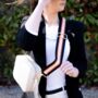 Black, Tan And Cream Stripe Bag Strap | Extra Long Crossbody Replacement Bag Strap, thumbnail 1 of 4