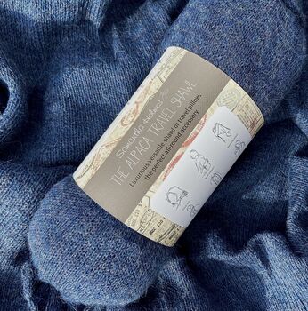 Alpaca Travel Shawl, 4 of 12