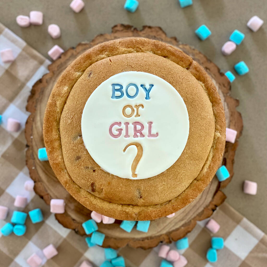 Gender Reveal Cookie Pie By My Cookie Pie