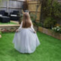 Mary Jane In Grey Flower Girl ~ Lilly + Bo Collection, thumbnail 4 of 9