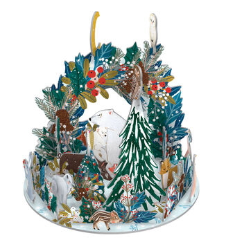 3D Snowy Forest Bears Advent Calendar, 2 of 3