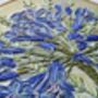 Agapanthus Flower Hand Embroidery Pattern Design, thumbnail 8 of 10