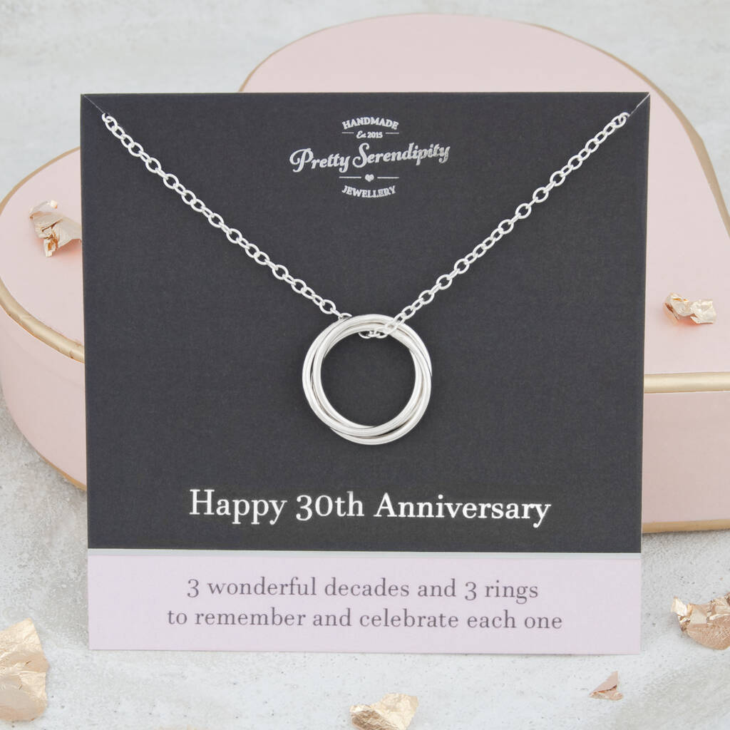 30th Anniversary Necklace, 1 of 8