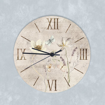 Wild Flower Sml Kitchen Clock, 5 of 5