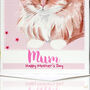 ‘You're Purrfect' Cat Mother's Day Card, thumbnail 3 of 4
