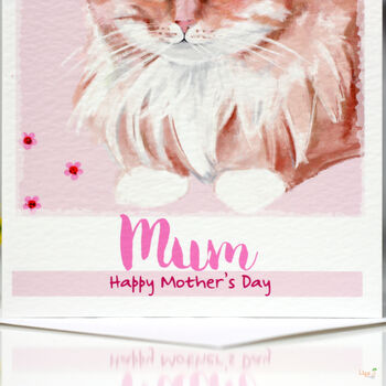 ‘You're Purrfect' Cat Mother's Day Card, 3 of 4