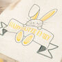 Personalised Bunny Banner Easter Bag, thumbnail 3 of 4