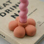 Flower Shaped Concrete Candle Holder, thumbnail 6 of 7