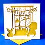 Baby Personalised First Christmas Card, thumbnail 1 of 5