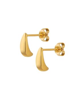 Teardrop Stud Earrings, 3 of 5