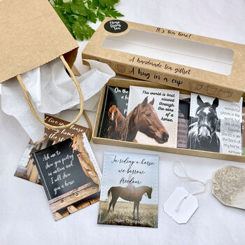 Equestrian Gifts: Horse Riders Tea Gift Set, 8 of 12