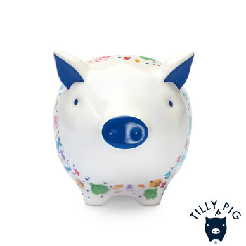 Tilly Pig Under The Sea Piggy Bank, 6 of 9