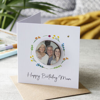 70th Birthday Personalised Photo Magnet Card, 7 of 7