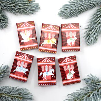 Matchstick Puzzles Six Alternative Christmas Crackers, 7 of 9