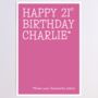 Personalised Favourite Birthday Card, thumbnail 5 of 10