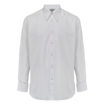 Men's Spearpoint Collar Shirt Vintage 1940s Style, 2 of 3