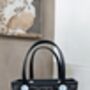 Leopard Print Tote Bags, Three Stunning Designs, Tan/ Pink, Black/ Grey, Cream/Tan, thumbnail 6 of 8