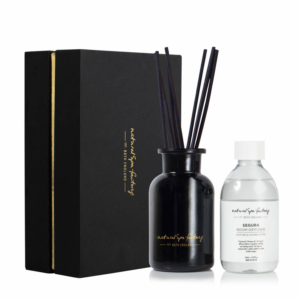 Segura Room Diffuser Gift Set By Natural Spa Factory