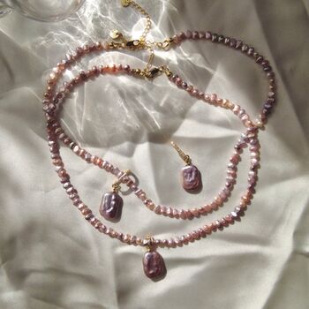 Petite Pearl Hues Necklace, 5 of 7