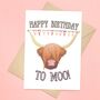 Highland Cow Birthday Card, thumbnail 1 of 2