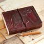 Indra Elephant Leather Journal, thumbnail 2 of 9